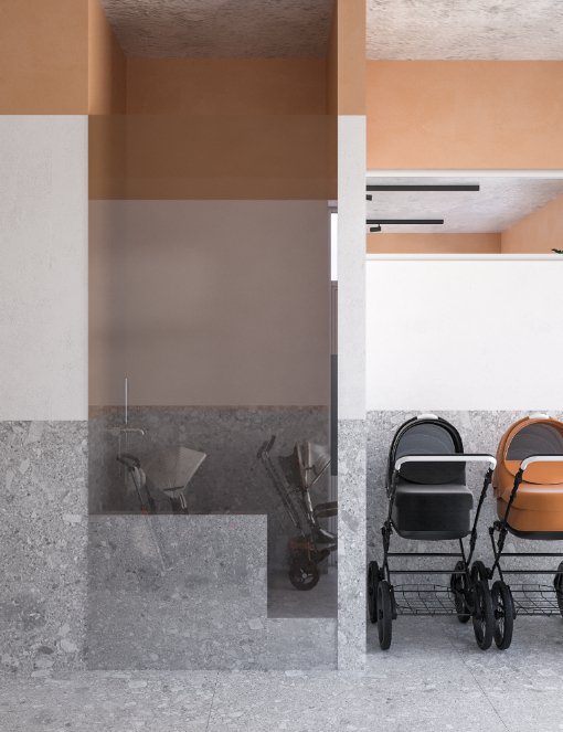 Релакс-зона та душ для собак: показали, яким буде паблік-спейс у ЖК «Амстердам»*