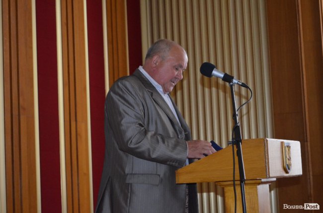 У Луцьку правоохоронців привітали з річницею створення Нацполіції. ФОТО