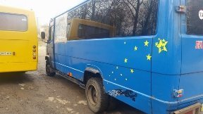 На Волині на конкурс подали спалений автобус. ФОТО