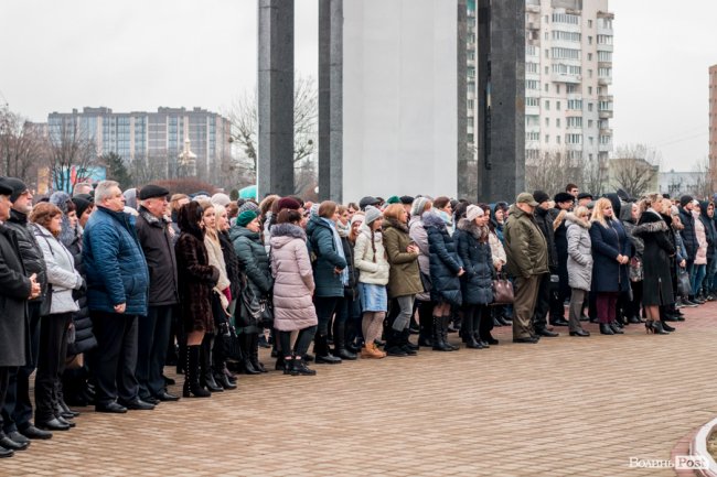 У Луцьку – акція на підтримку полонених Росією моряків. ФОТО 