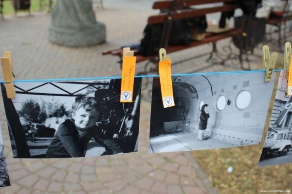 У центрі Луцька ‒ фотовиставка в сквері. ФОТО