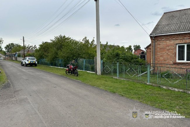 На Волині 14-річний мотоцикліст врізався у стовп