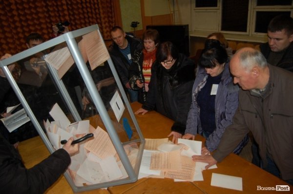Вибори у Луцьку. ФОТО