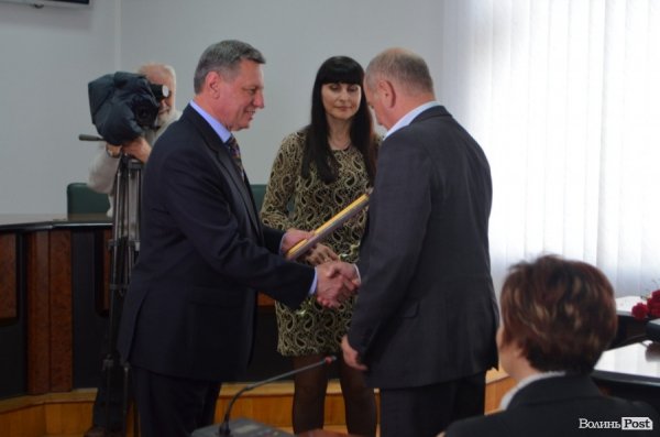 Романюк подякував «левам» луцького бізнесу. ФОТО