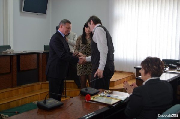 Романюк подякував «левам» луцького бізнесу. ФОТО