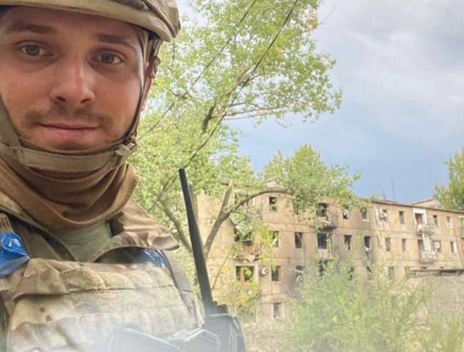 На Донеччині поліг офіцер із Волині Володимир Книш