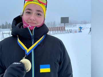 Лучанка здобула «золото» на чемпіонаті України з біатлону