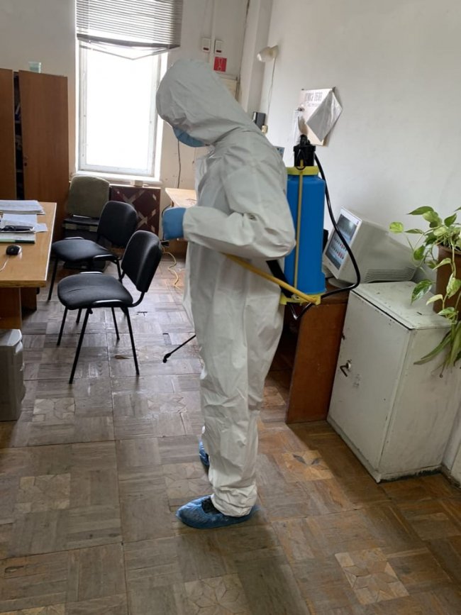 За пів року волинські рятувальники продезінфікували понад 4 тисячі об`єктів