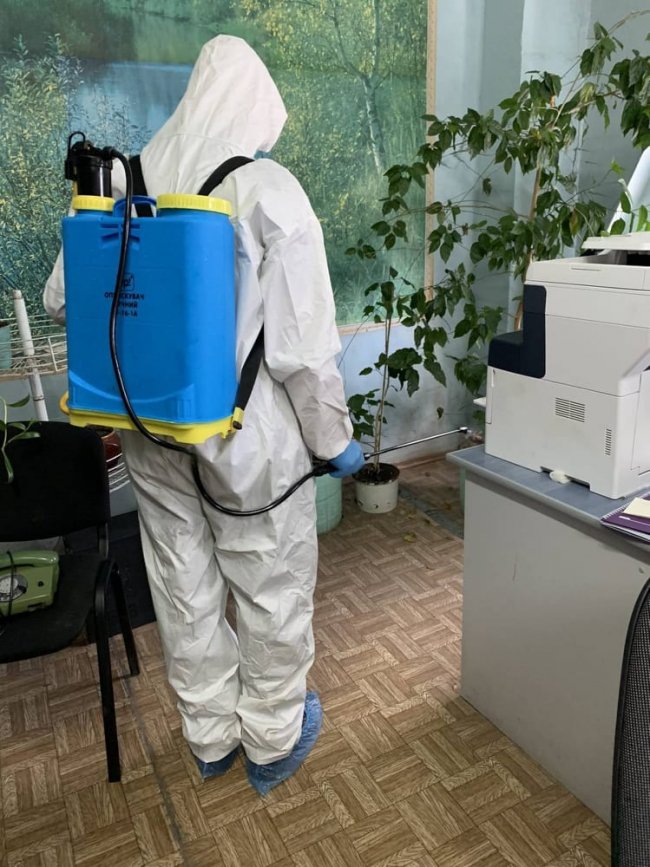 За пів року волинські рятувальники продезінфікували понад 4 тисячі об`єктів