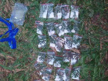 Шукав закладку: у Луцьку викрили двох наркоділків. ФОТО