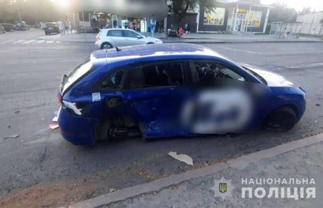 На Волині водій автівки зіткнувся з 16-річним мотоциклістом