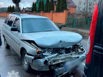 У Луцьку –  ДТП: зіткнулися два автомобілі. ФОТО