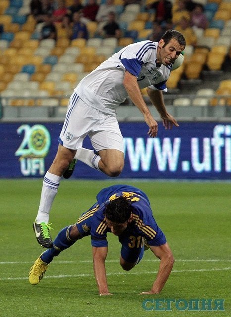 Фото матчу  Україна ‒ Ізраїль