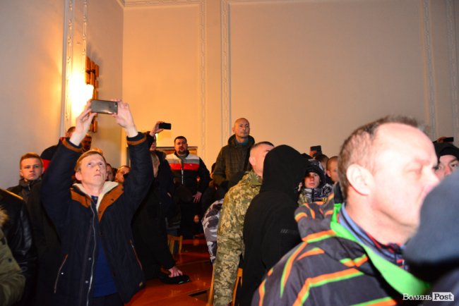 «Волинь – це не кар'єрна сходинка»: з якими претензіями атовці прийшли до Погуляйка. ФОТО