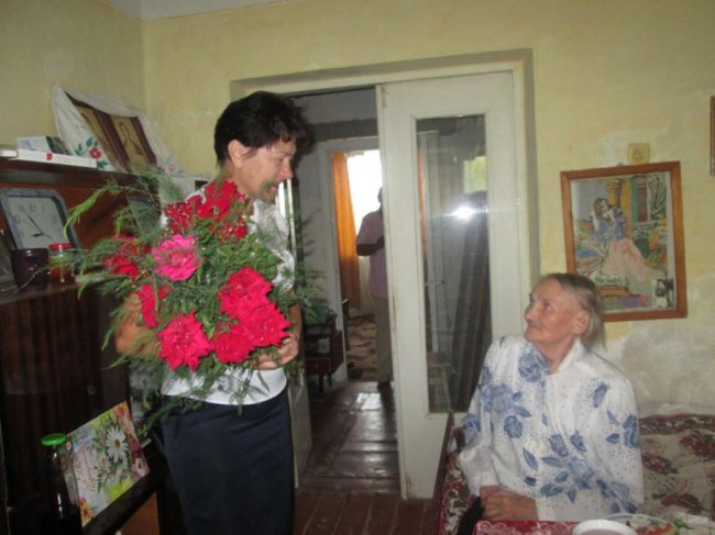 Бабця з Рокинь відгуляла 90-ий день народження. ФОТО