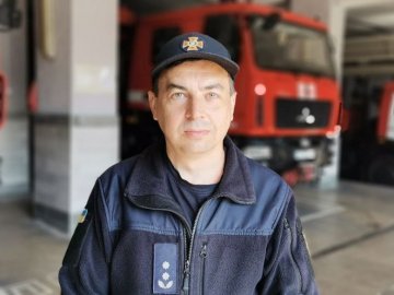 Рятувальник з Маріуполя розповів, як живе та працює на Волині. ВІДЕО