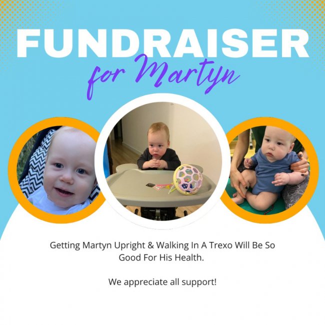 Лучани збирають кошти на екзоскелет, що допоможе ходити їхньому маленькому синочку