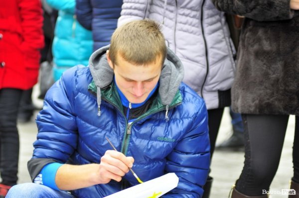 Студентський Євромітинг у Луцьку. ФОТО