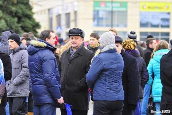 Студентський Євромітинг у Луцьку. ФОТО