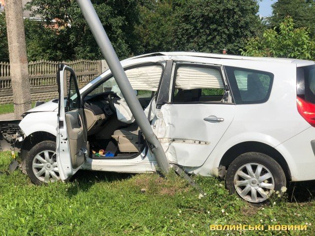 Поблизу Луцька трапилась ДТП: серед потерпілих – діти