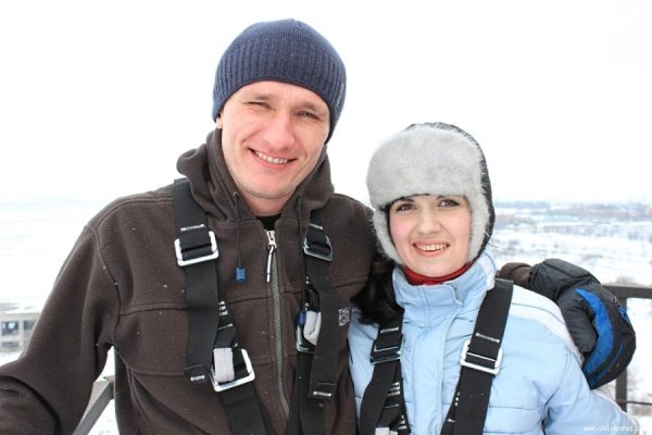 У Луцьку голий чоловік стрибнув з 50-метрової висоти. ФОТО