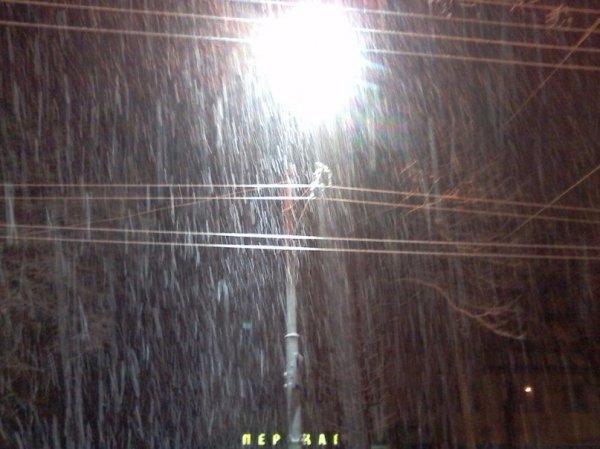 Перший сніг у Луцьку: реакція соцмереж. ФОТО