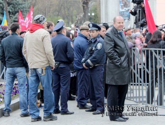 На «порошенківських» заходах на Волині «працювало» майже 150 міліціонерів