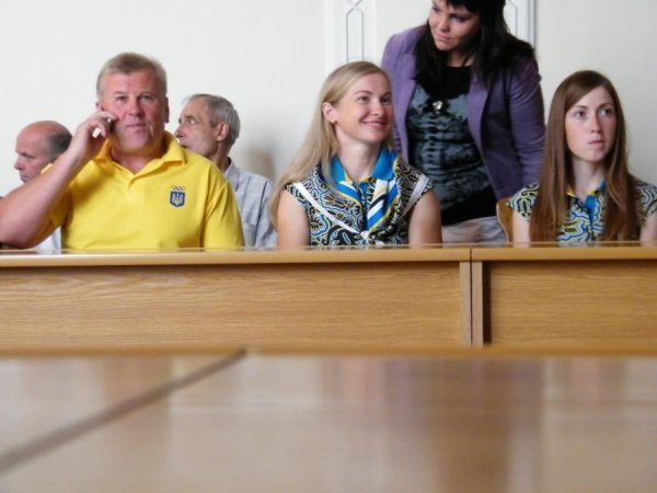Волинських олімпійців нагороджували в облраді. ФОТО