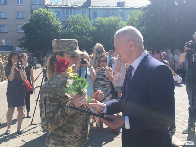 Ви зберегли наш мир: на Волині зустріли зенітників, які повернулися з АТО. ФОТО