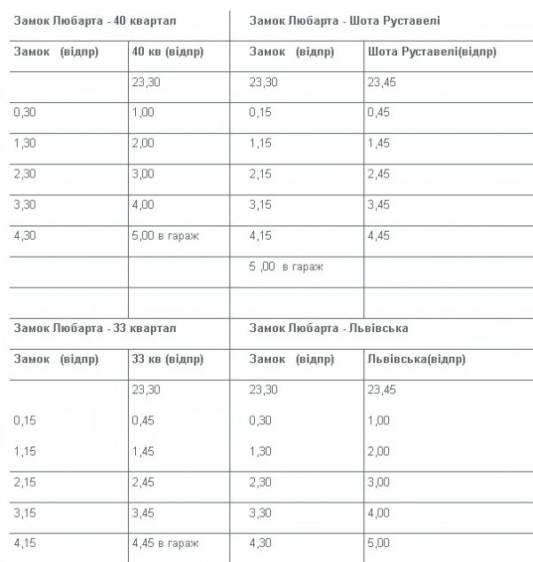 У мерії розповіли, як їздитимуть маршрутки під час «Ночі в Луцькому замку» 