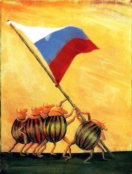 «Туристи Путіна» у фотожабах