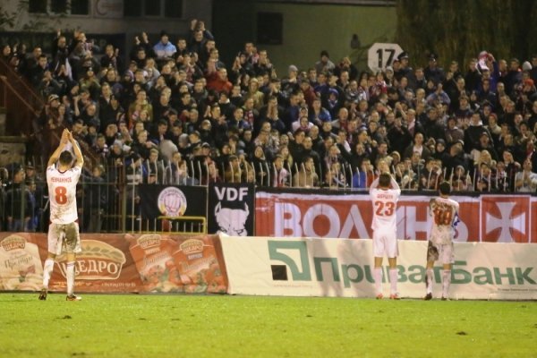 Фото гри «Волинь» ‒ «Динамо»