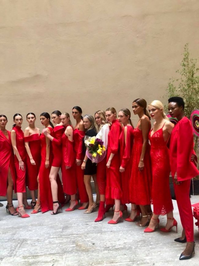 Дружина Федецького в Мілані показала свою нову колекцію. ФОТО. ВІДЕО