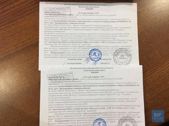 Волинянка потребує коштів на хіміотерапію