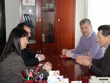 Голова незалежної профспілки гірників України перебуває з робочим візитом у Луцьку. ФОТО