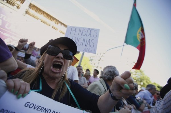 У Іспанії та Португалії ‒ масові протести через безробіття. ФОТО