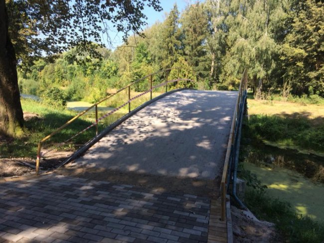 Не вистачає трампліна для стрибків у воду: в луцькому парку – небезпечний міст. ФОТО