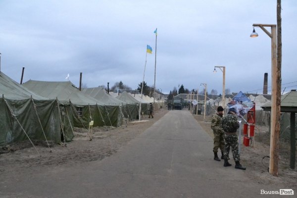 В яких умовах будуть готувати мобілізованих із Волині. ФОТО