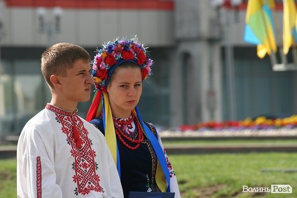 У Луцьку – святкова хода у День Незалежності. ФОТО