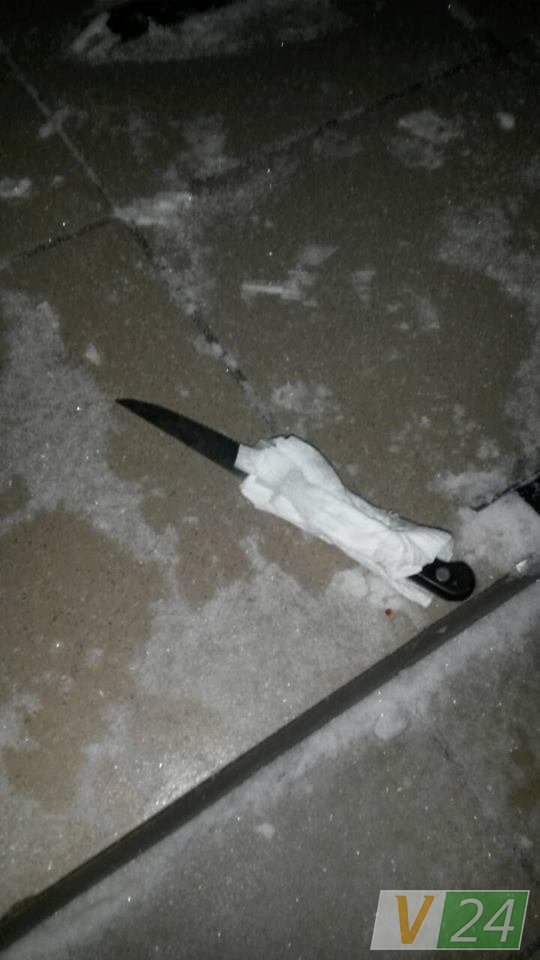 П’яний молодик у луцькому барі кидався на людей із ножем