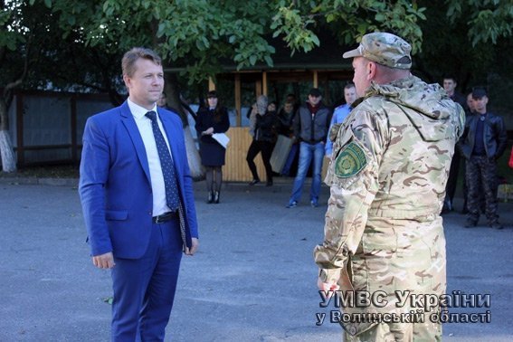 Волинські правоохоронці повернулися з АТО. ФОТО