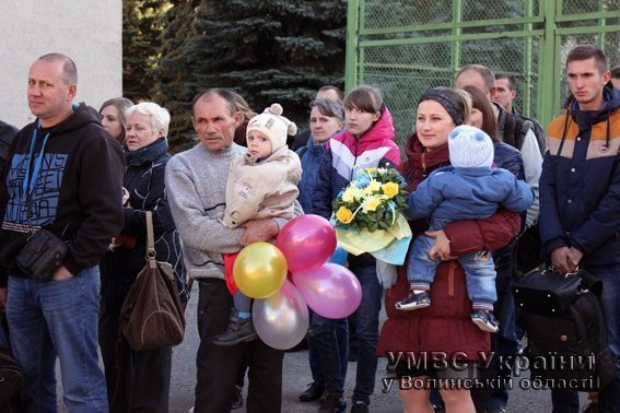 Волинські правоохоронці повернулися з АТО. ФОТО