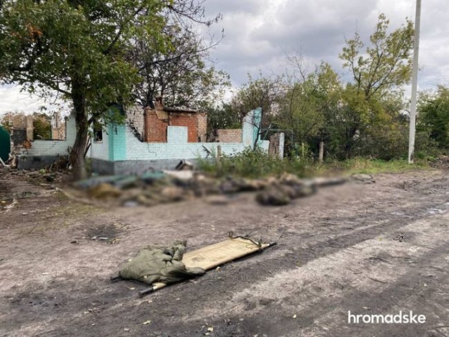 У звільненому Лимані знайшли масове поховання цивільних