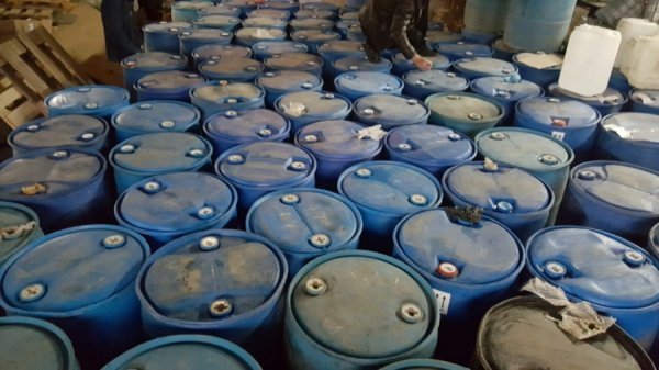 Алковантаж: у Луцьку вилучили майже 20 тонн спирту. ФОТО