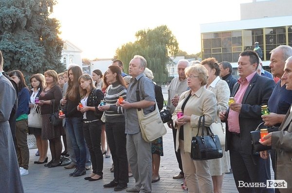 У Луцьку вшанували пам'ять  Георгія Ґонґадзе. ФОТО