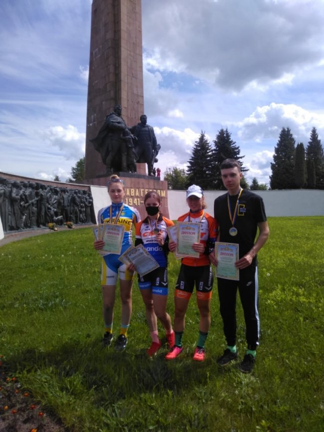 Волинські спортсмени здобули 8 медалей  на чемпіонаті України з велоспорту