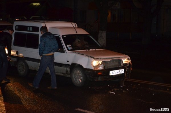 У Луцьку ‒ потрійна аварія. ФОТО
