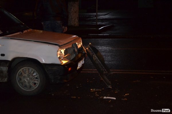 У Луцьку ‒ потрійна аварія. ФОТО