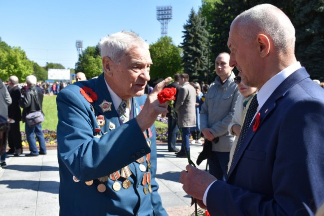 У Луцьку відзначили День перемоги над нацизмом. ФОТО