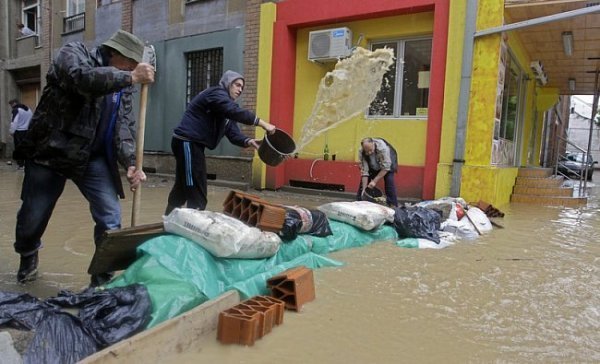 Велика повінь на Балканах. ФОТО